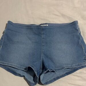 Women's Blue Denim Shorts